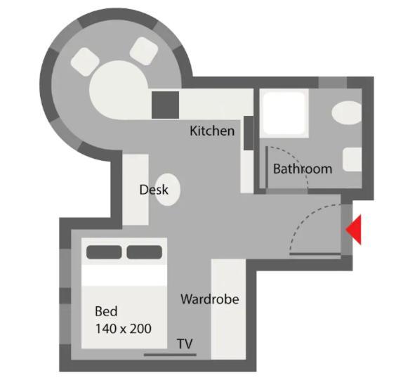 Designer Wohnung Schloessle 2 Steinenbronn Buitenkant foto